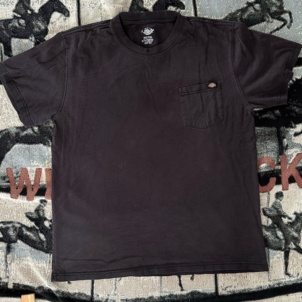 Dickies Black Short Sleeve Pocket Tee